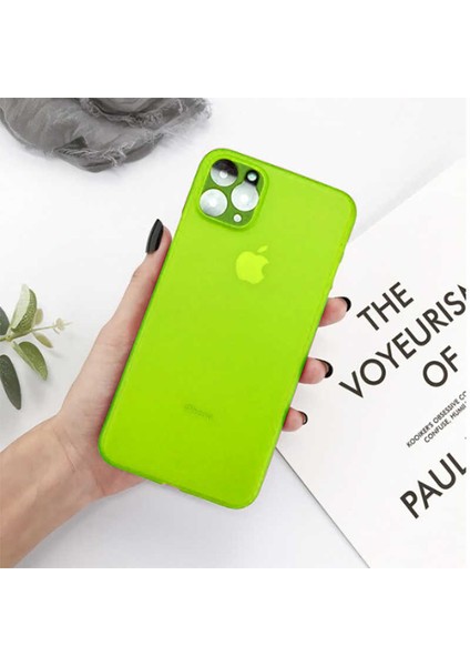 Iphone 11 Pro Kılıf Esnek Renkli Kırılmaz Silikon Yumuşak Eko Pp Kapak
