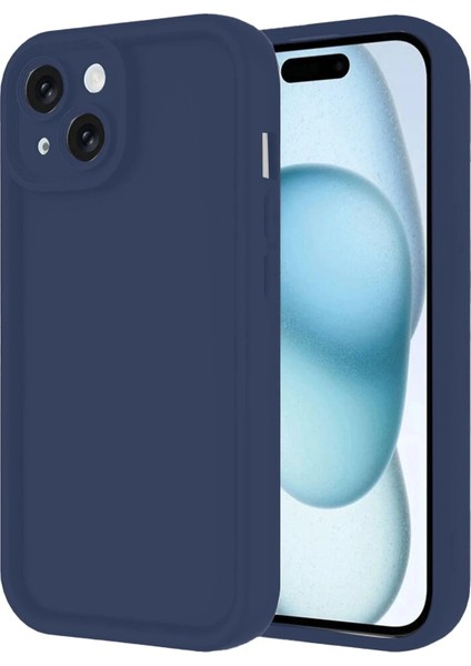 Newface iPhone 14 Kılıf Viera Silikon - Lacivert