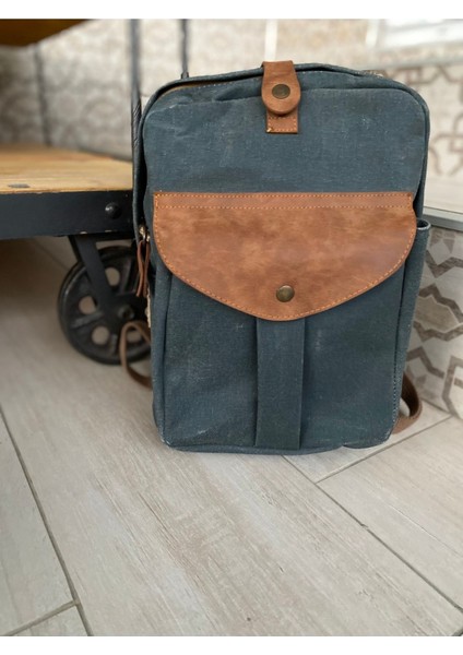 Suya Dayanikli Mumlu Kanas Unisex Ayarlanabilir Uzunluk Sırt Çantası