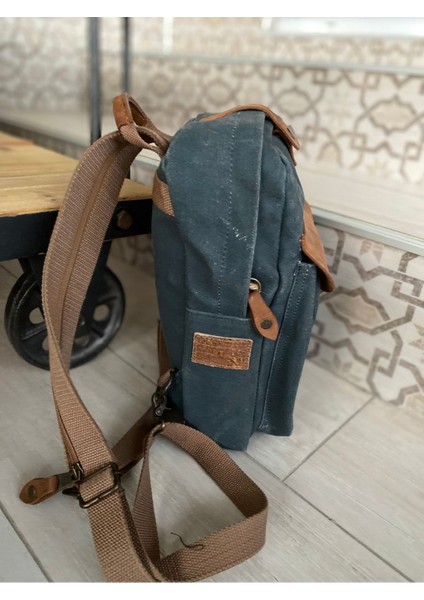 Suya Dayanikli Mumlu Kanas Unisex Ayarlanabilir Uzunluk Sırt Çantası modelleri