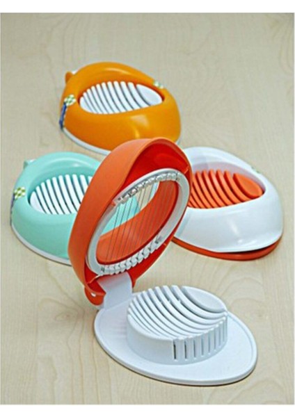 Pratik Yumurta Doğrayıcı, Dilimleme ve Kesme Aleti, Beyaz