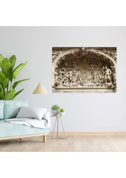 Michelangelo'nun Muhteşem Kutsal Kanvas Tablosu - Michelangelo Kanvas Duvar Sanatı modelleri