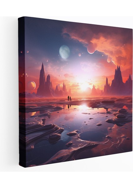 Dünyanın En Güzel Manzaraları - Büyülü Çöl Vahası - Dünyanın En Güzel Manzaraları Fantazi Yüzen Adalar Hayal Gücü