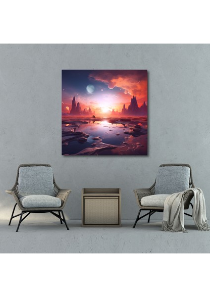 Dünyanın En Güzel Manzaraları - Büyülü Çöl Vahası - Dünyanın En Güzel Manzaraları Fantazi Yüzen Adalar Hayal Gücü fiyatları