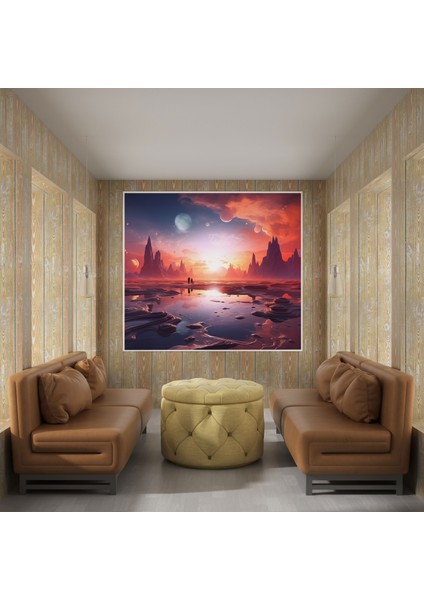 Dünyanın En Güzel Manzaraları - Büyülü Çöl Vahası - Dünyanın En Güzel Manzaraları Fantazi Yüzen Adalar Hayal Gücü modelleri