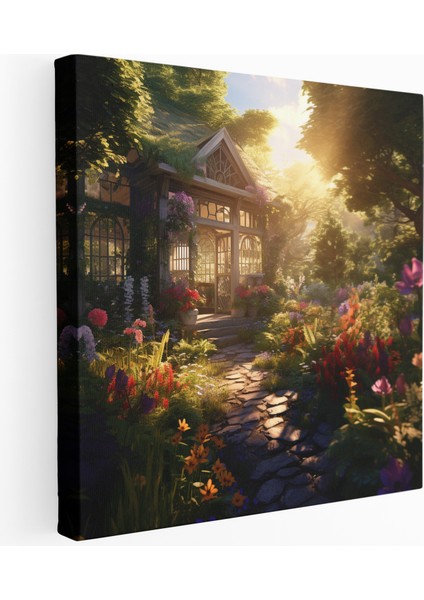 Altın Parıltılı Duvar Dekoru