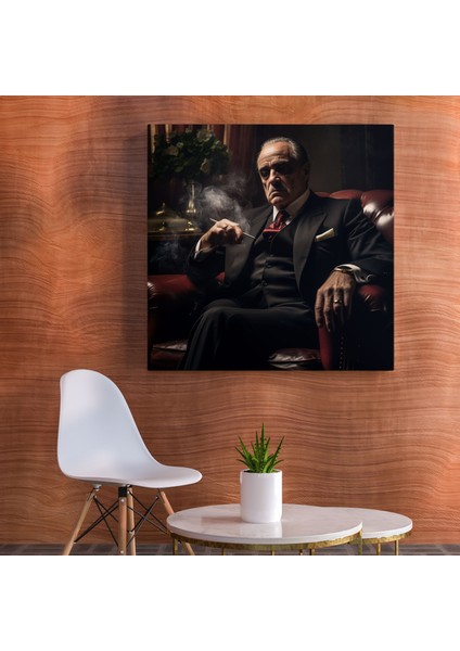 Godfather Kanvas Tablo - Dramatik Fotoğrafçılık - Duvar Dekorasyonu Kanvas Kanvas Duvar Sanatı fiyatları