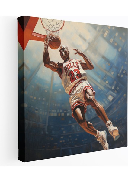 Michael Jordan Kanvas Tablo - Duvar Sanatı