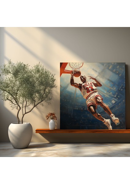 Michael Jordan Kanvas Tablo - Duvar Sanatı modelleri