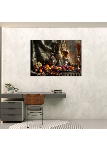Rembrandt Zarif Natürmort Kanvas Tablo - Ev Dekorasyonu Duvar Dekorasyonu Kanvas Duvar Sanatı fiyatları