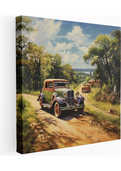 Kırsal Yol Güzellikleri Kanvas Tablo