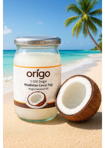 %100 Saf Doğal Soğuk Preslenmiş Hindistan Cevizi Yağı 330 ml - Koruyucu ve Katkı Maddesi İçermez fiyatları