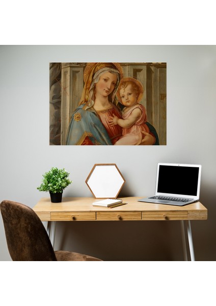 Klasik Duvar Dekorasyonu - Rönesans Şaheseri - Klasik Rönesans Tablosu Duvar Dekorasyonu Kanvas Tablo fiyatları