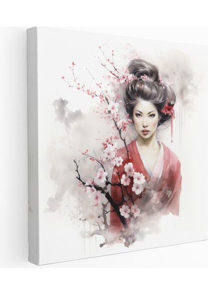 Zarif Geyşa Kanvas Tablo