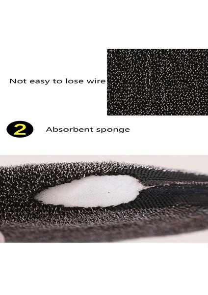 Sihirli Paslanmaz Çelik Telli Bulaşık Süngeri 2'li Set - Çizmez, Dayanıklı ve Çok Amaçlı Temizlik Ürünü