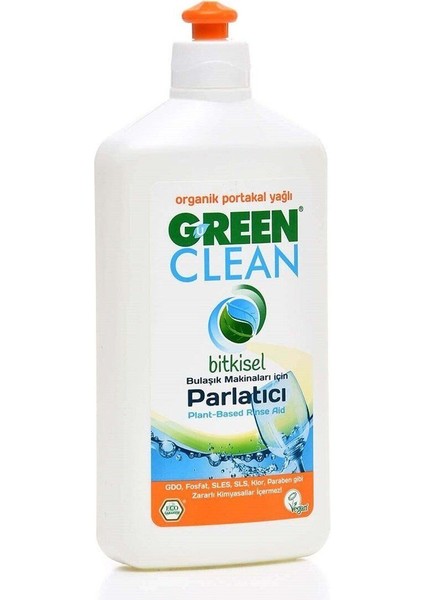Bitkisel Bulaşık Makinesi Parlatıcı 500 ml – Organik Portakal Kokulu, Doğal ve Çevre Dostu Formül fiyatları
