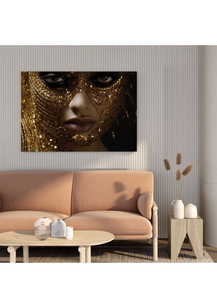 Işıltılı Duvar Sanatı - Altın Parıltı - Işıltı Altın Pul Lüks Ev Dekorasyonu fiyatları