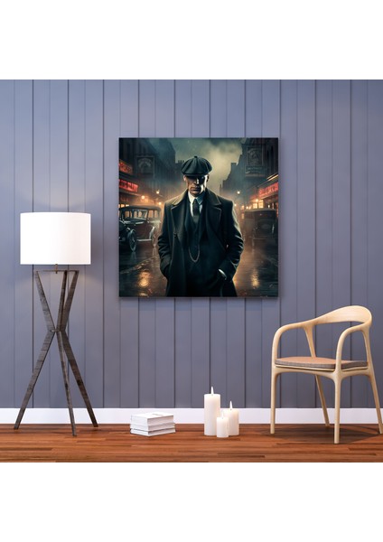 Peaky Blinders Gerçeküstü Dijital Duvar Sanatı - Kanvas Tablo Birmingham Duvar Sanatı modelleri
