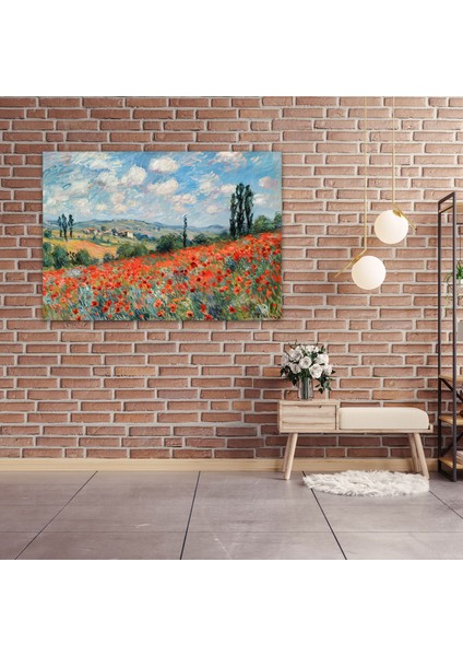 Gelincik Tarlası Claude Monet Kanvas Tablo - Claude Monet Kanvas Tablo Ev Dekorasyonu modelleri
