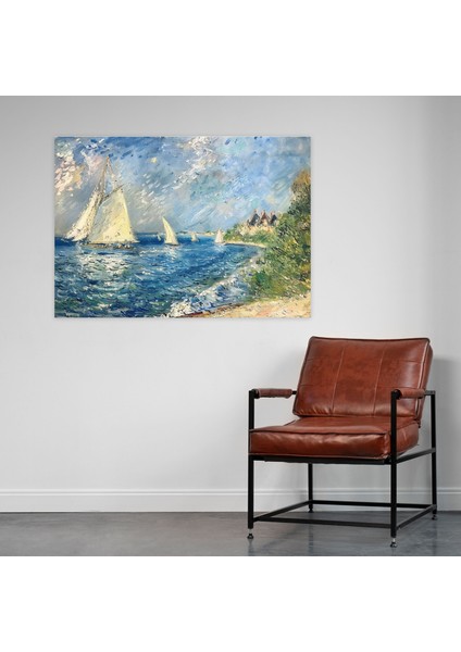 Claude Monet Kanvas Tablo - Yelkenliler Duvar Sanatı modelleri