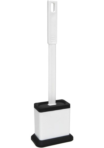 Siyah Klozet Temizleme Fırçası ve Silikon Tutucu Seti fiyatları