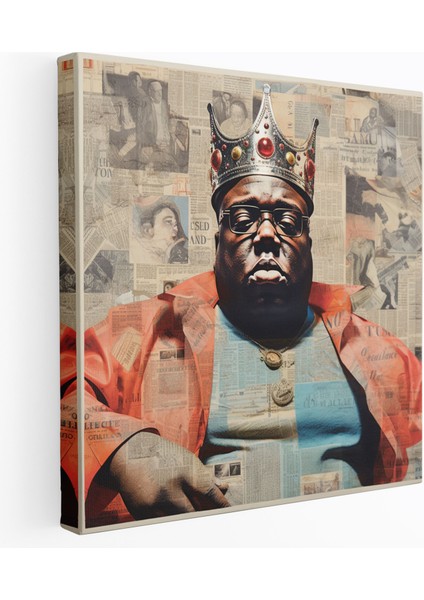 Notorious Big Kanvas Tablo - Ev Dekorasyonu Duvar Sanatı