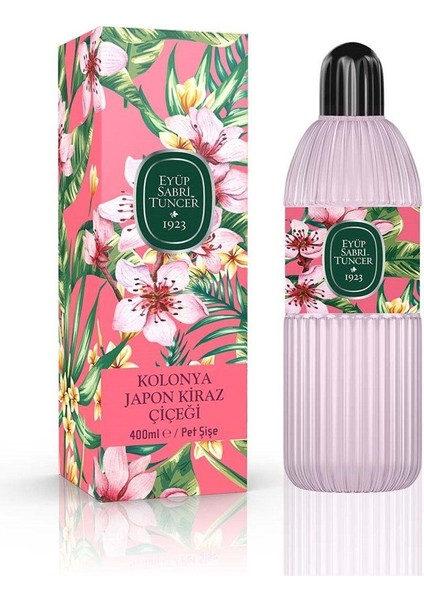 Japon Kiraz Çiçeği Aromalı Kolonya - 400 ml, 68 Derece, Hediyelik Pet Şişe fırsatları
