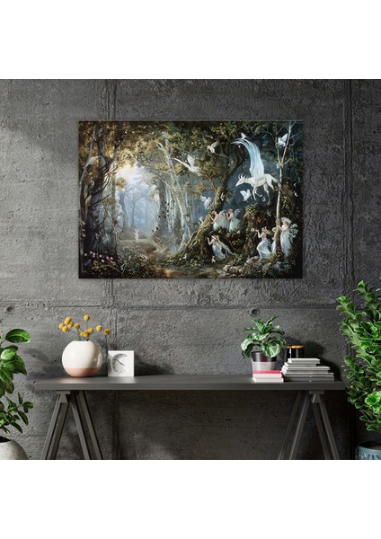 Rokoko Tarzı Resim Duvar Sanatı - Kanvas Tablo Duvar Sanatı Duvar Dekorasyonu fiyatları
