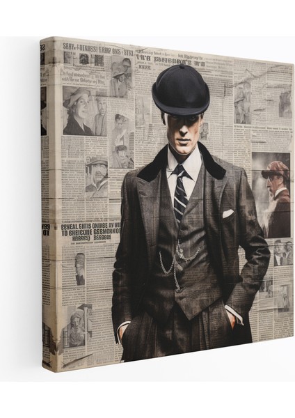 Peaky Blinders Koleksiyonu Kanvas Tablo - Peaky Blinders Ev Dekorasyonu Zengin Tarih
