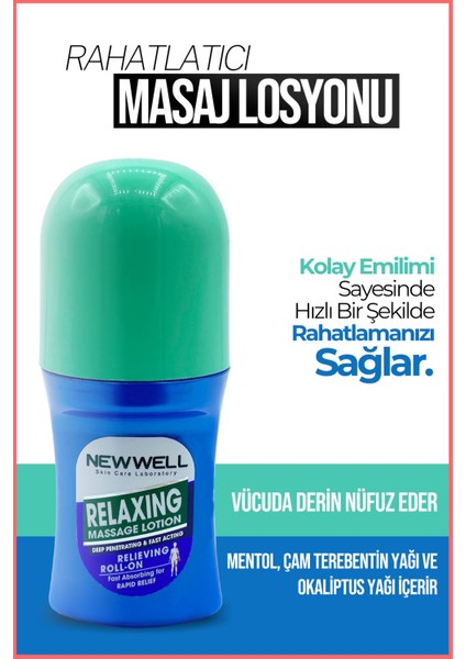 Mentollü Masaj Losyonu - Çam Terebentin ve Okaliptus Yağı ile Ferahlatıcı ve Rahatlatıcı Etki, 50 ml indirimleri