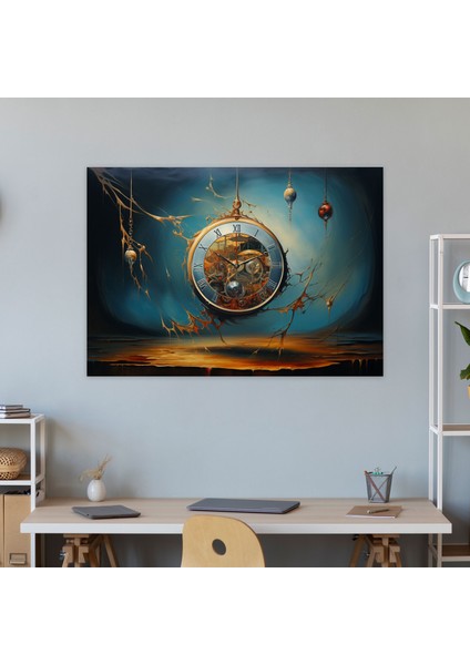 Hipnoz Duvar Dekorasyonu - Saat Kanvas Tablo fiyatları