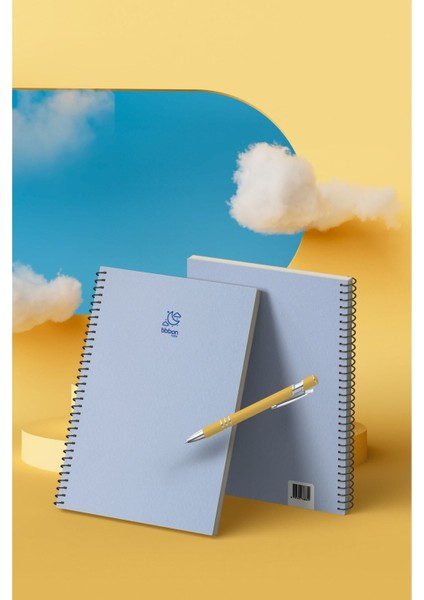 12'li Pastel Renkli Not Defteri Seti - 4 Mini (10x13,5 cm), 4 Midi (13,5x20 cm), 4 Maxi (16x24 cm) Spiralli Defterler fiyatları