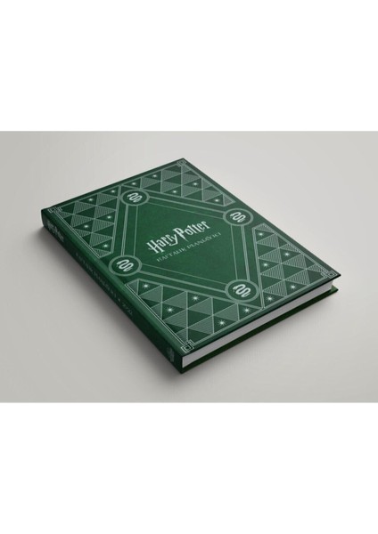 Harry Potter Slytherin 20. Yıl Özel Baskılı Haftalık Ajanda - Yeşil, 16,5 x 24,5 cm, Kadife Dokulu Sert Kapak (1 Adet)