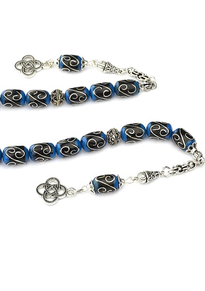 Kapsül Kesim Galalith ve Oltu Taşı Zaza Tespih