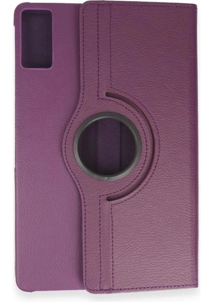 Newface Xiaomi Redmi Pad Se 4g Kılıf 360 Tablet Deri Kılıf - Mürdüm