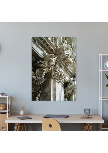 Muhteşem Mimarlık Duvar Dekorasyonu - Raffaello Sanzio Kanvas Tablo Büyüklük modelleri