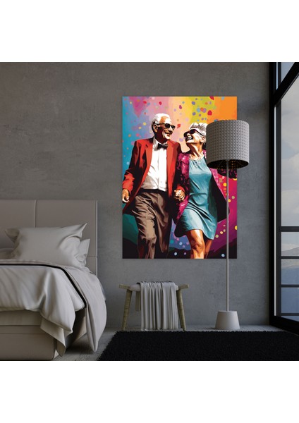 Yaşlıların Duvar Dekorasyonu - Yaşlılar Ev Dekorasyonu Kanvas Duvar Sanatı fiyatları