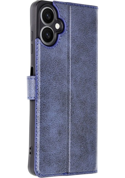 Newface Samsung Galaxy A06 Kılıf Trend S Plus Kapaklı Kılıf - Lacivert