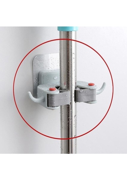 3'lü Renkli Mop ve Fırça Askı Seti, Çok Amaçlı Saklama Aparatı fiyatları