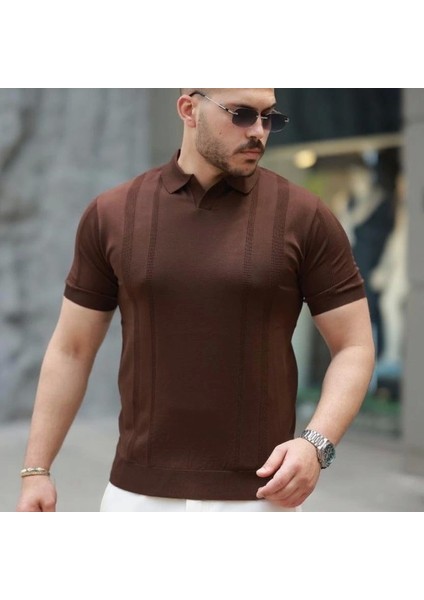 Erkek Hemşire Yaka Kısa Kollu Tişört