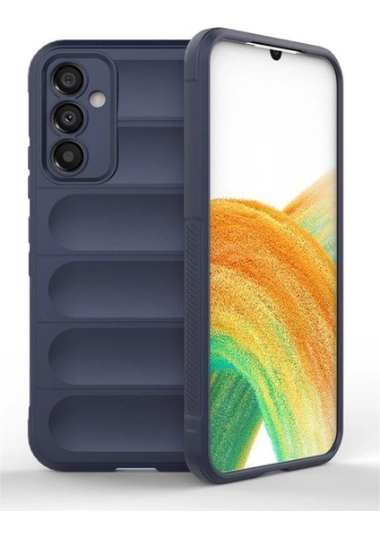 Newface Samsung Galaxy A16 5g Kılıf Optimum Silikon - Lacivert