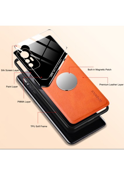 Xiaomi 12 Pro 5G/12S Pro 5g/12 Pro (Boyut) Hassas Kesilmiş Telefon Kasası 5g Pro Shockproof Kapak Önleyici Dokulu Kabuk, Manyetik Metal Tabakalı Tpu Çerçeve Telefon Koruyucu-Siyah (Yurt Dışından) indirimleri