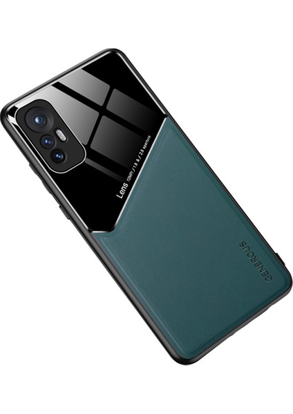 Xiaomi 12 Pro 5G/12S Pro 5g/12 Pro (Boyut) Hassas Kesilmiş Telefon Kasası 5g Pro Shockproof Kapak Önleyici Dokulu Kabuk, Manyetik Metal Tabakalı Tpu Çerçeve Telefon Koruyucu-Yeşil (Yurt Dışından)