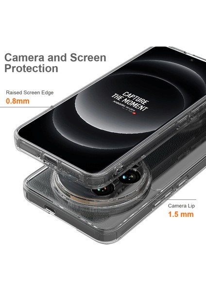 Xiaomi 14 Ultra Kılıf Çizilmez Tpu + Akrilik Şeffaf Telefon Kapağı Için (Yurt Dışından) indirimleri