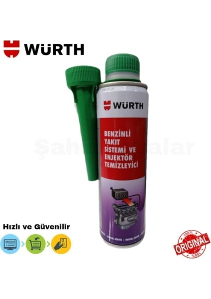 Benzinli Yakıt Sistemi ve Enjektör Temizleyici 300ml modelleri