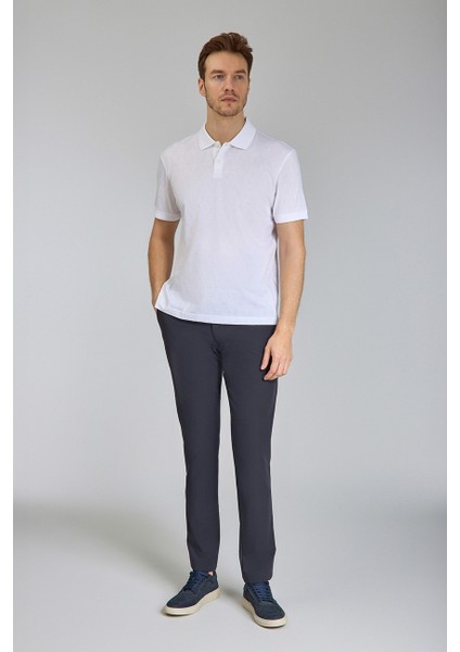 Polo Yaka Düğmeli Beyaz Erkek T-Shirt TS24Y24115_D01 fiyatları