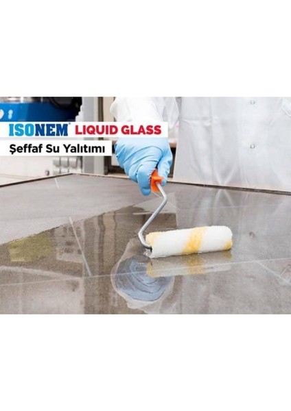Şeffaf Sıvı Cam Su Yalıtım Kaplaması - Yüksek Kimyasal ve Fiziksel Dayanıklılıkta Epoksi, 4 Kg