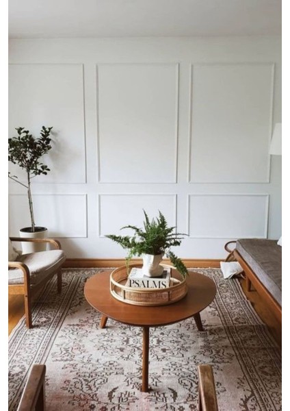 Uygun Fiyatlı, Darbeye Dayanıklı ve Boyanabilir Polistren Duvar Çıtası 2,5×240 cm - 5 Adet