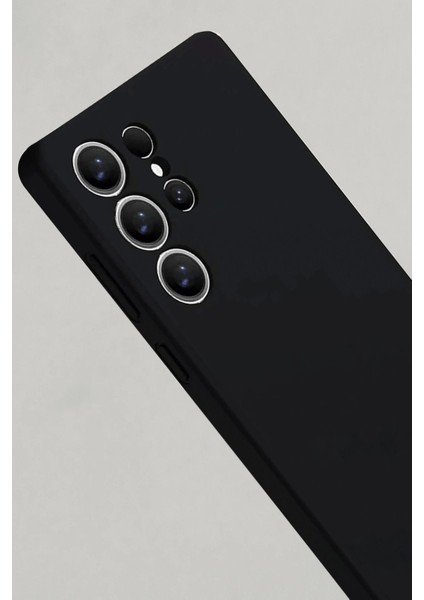 Newface Samsung Galaxy S25 Ultra Kılıf Nano Içi Kadife Silikon - Siyah fiyatları