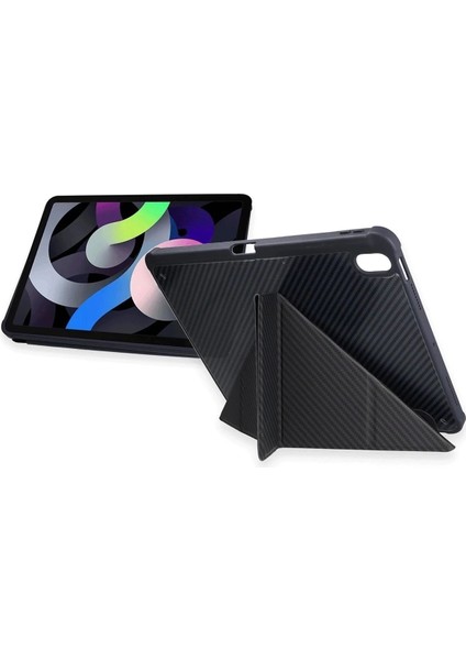 Newface iPad Pro 13 (2024) Kılıf Color Karbon Tablet Kılıfı - Derin Mor fiyatları